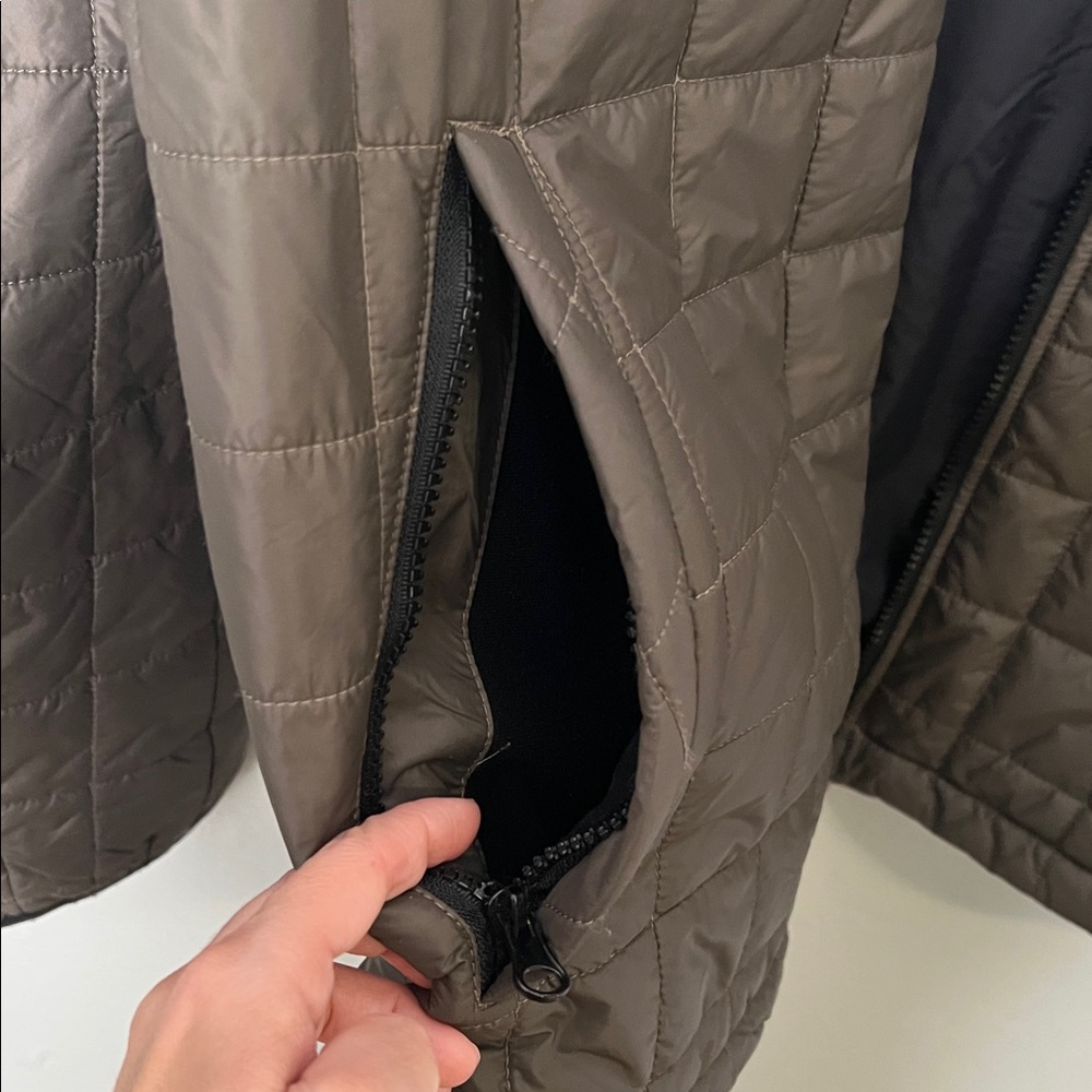Body Glove Men’s Quilted Bomber Jacket Olive Zip Front Lightweight Size L - Picture 4 of 8
